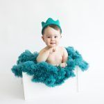 Con el tutú turquesa