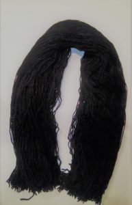 Hebras ya cortadas partidas por la mitad