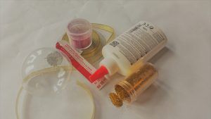 Materiales para bola divertida