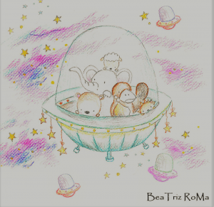 Nave espacial de Beatriz Roma