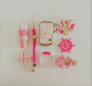 Mordedores y cámara de madera de Little mommy store