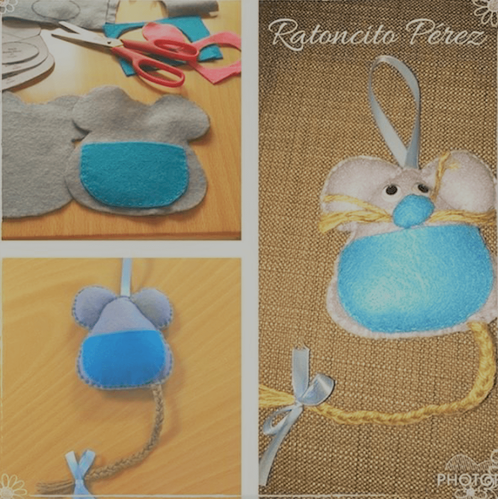 Ratoncito Pérez hecho en los talleres de la Residencia Madre María Josefa