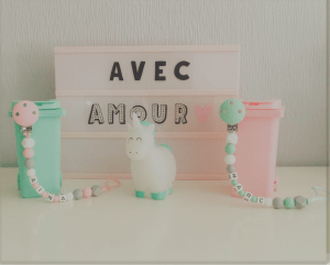 Chupetero rosa o verde