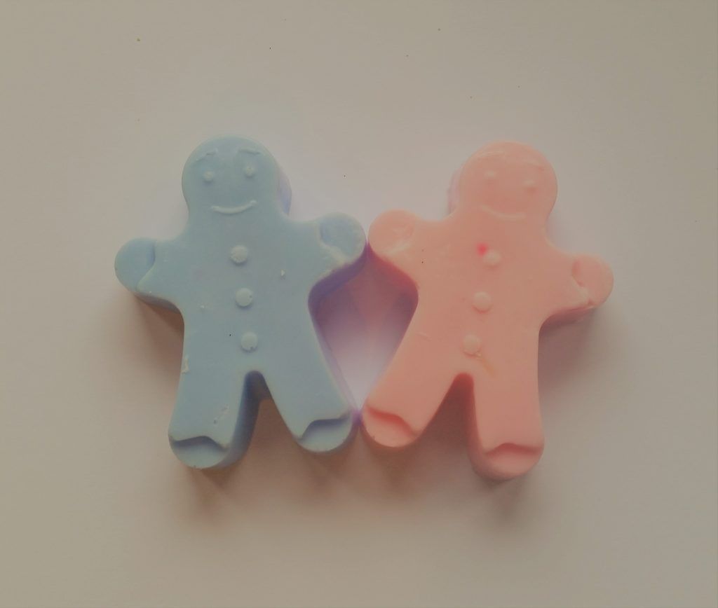 2 Jabones con aroma a chicle o a perfume de bebé (Mamá low-cost)