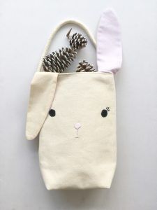 Bolsa de tela conejito