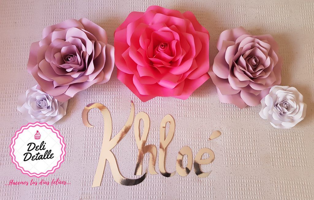 Deli detalle - Rosas y nombre