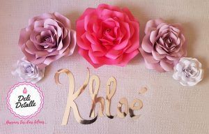 Deli detalle - Rosas y nombre