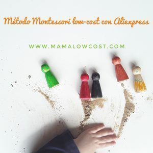 Victoria colocando arena para la foto,lo cual no estaba planificado