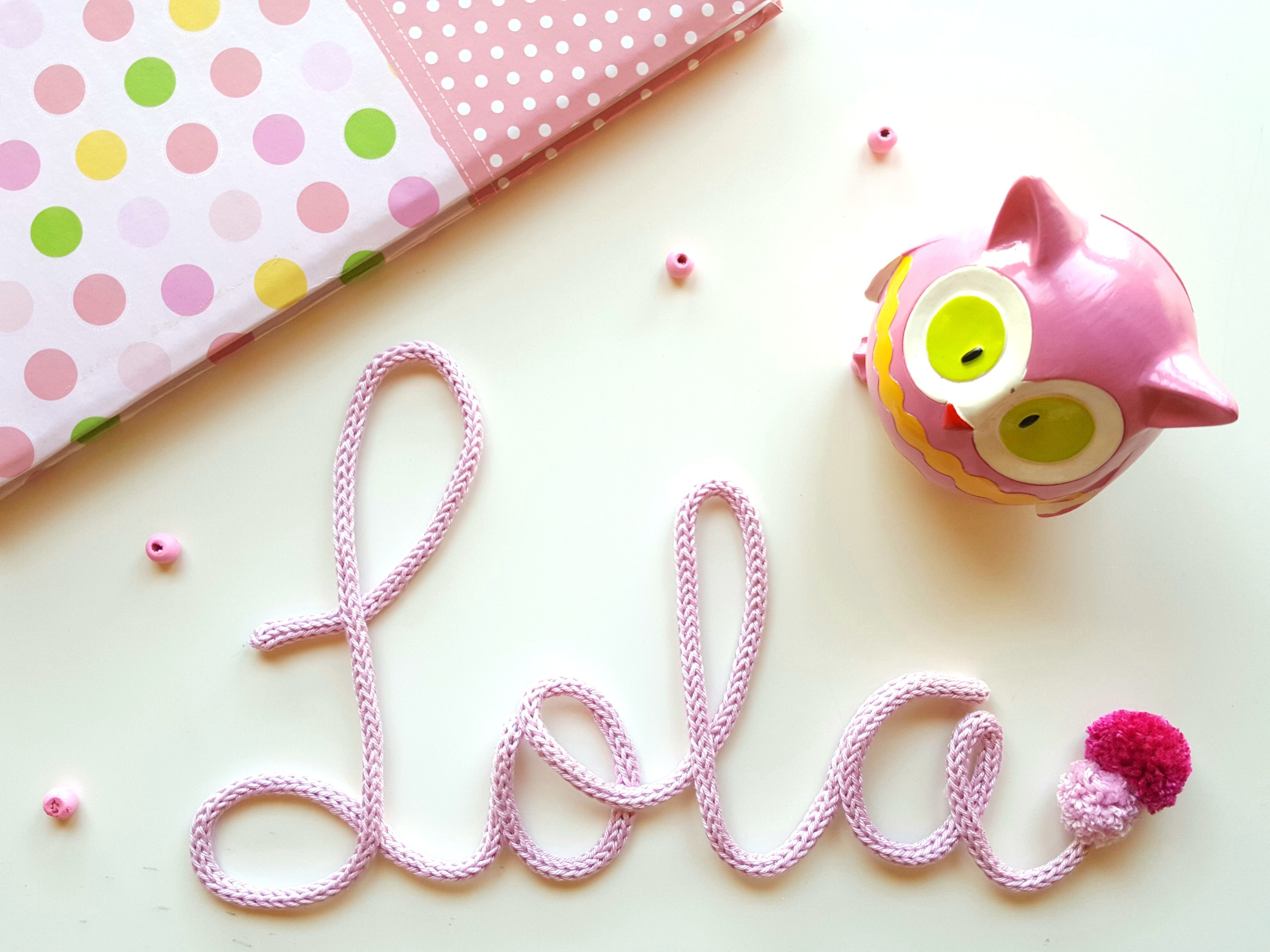 Nombre en trigo - Hello twins