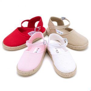 Armario de niñas low-cost. Alpargatas niña.