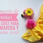 Armario de niñas low-cost. Flamingo y cubrepañal amarillo