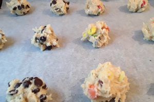 Galletas con Lacasitos.