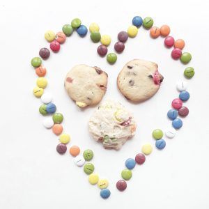 Galletas con Lacasitos.