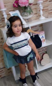 Conjunto a elegir entre estos tres diseños, Tallas desde los 6 meses hasta los 6 años.