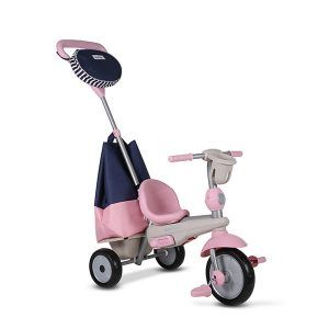 Triciclo rosa. Imagen de Eureka kids.