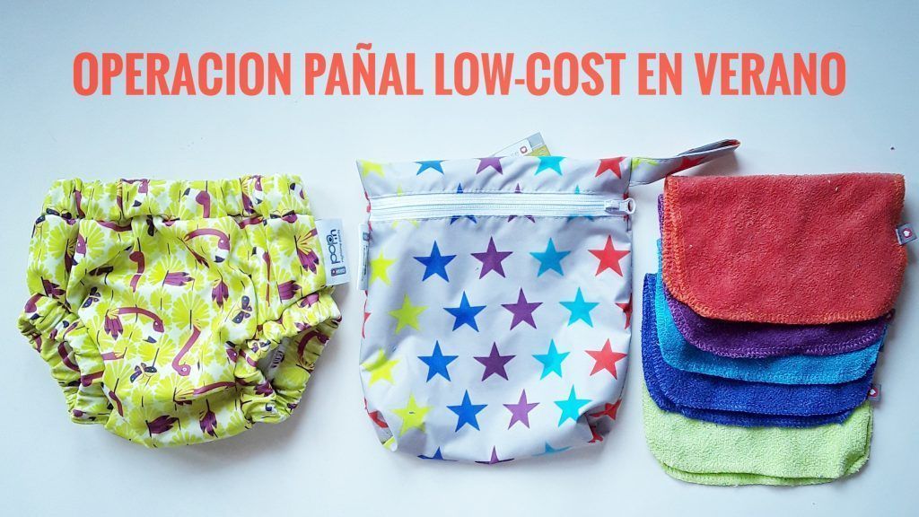 Operación pañal. Título más pañal de tela.