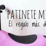 Patinete con sillín.