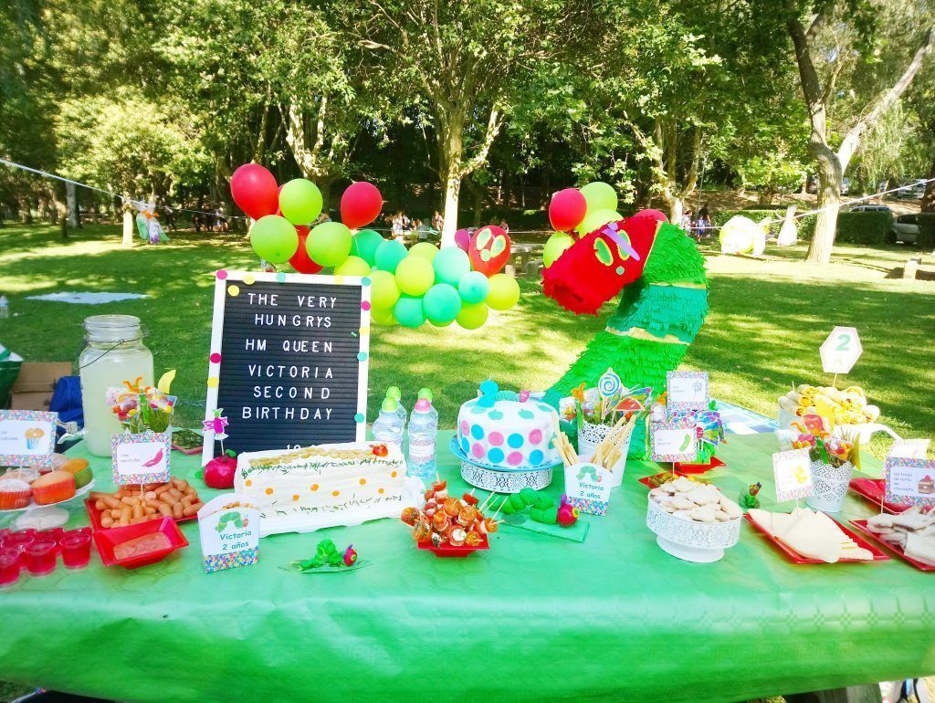 The very hungry caterpillar. 