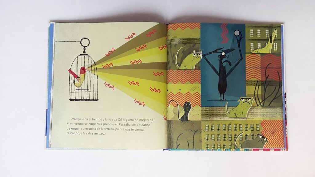 Ilustraciones del cuento. 