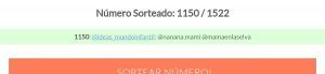 Ganadora de la manta.