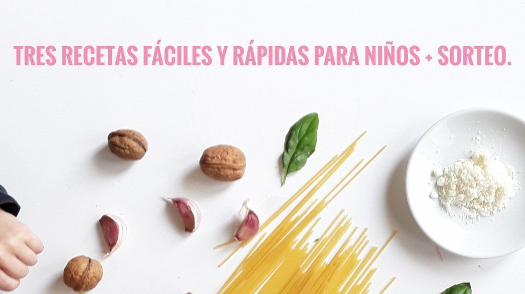 Recetas fáciles y rápidas para niños. Título.
