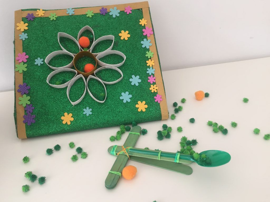 Diana y catapulta. @mamay1000cosasmas.