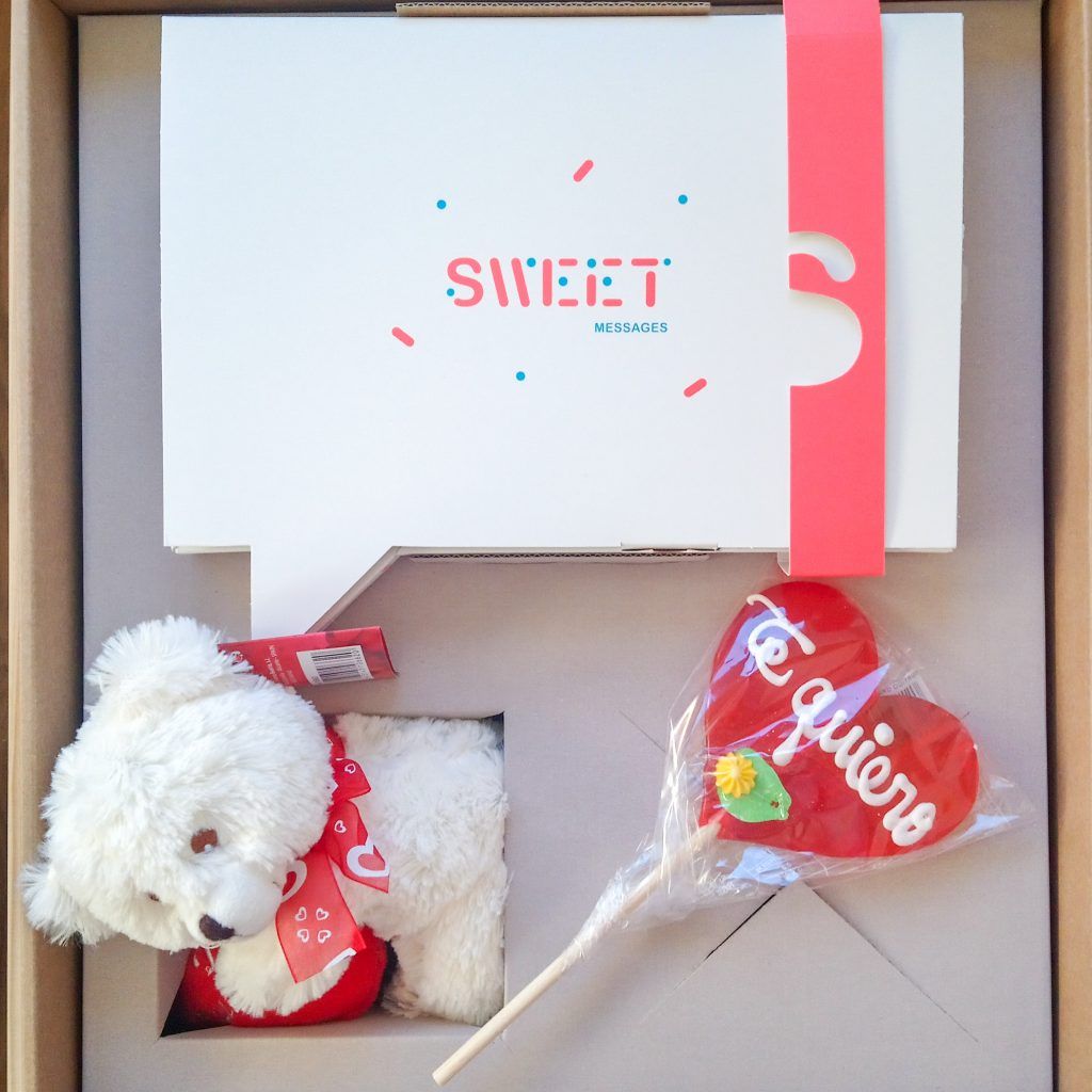 Productos en la caja.