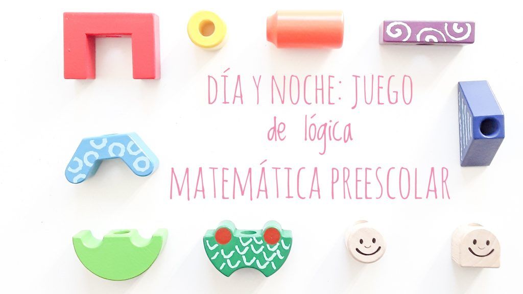 Título. Juegos de lógica matemática preescolar