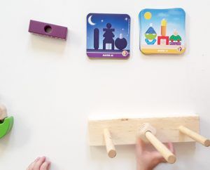 Tablero para piezas.