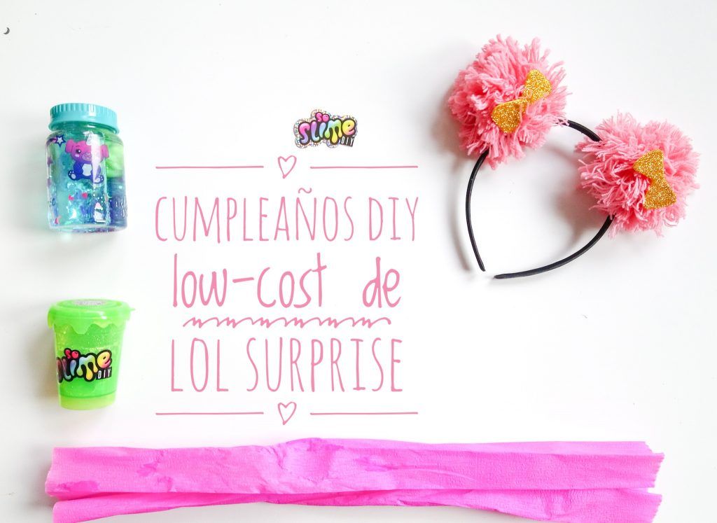Título. Cumpleaños diy low-cost