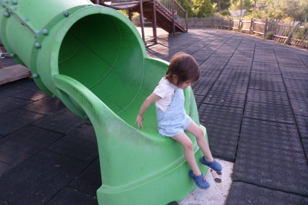 Parque en la granja.