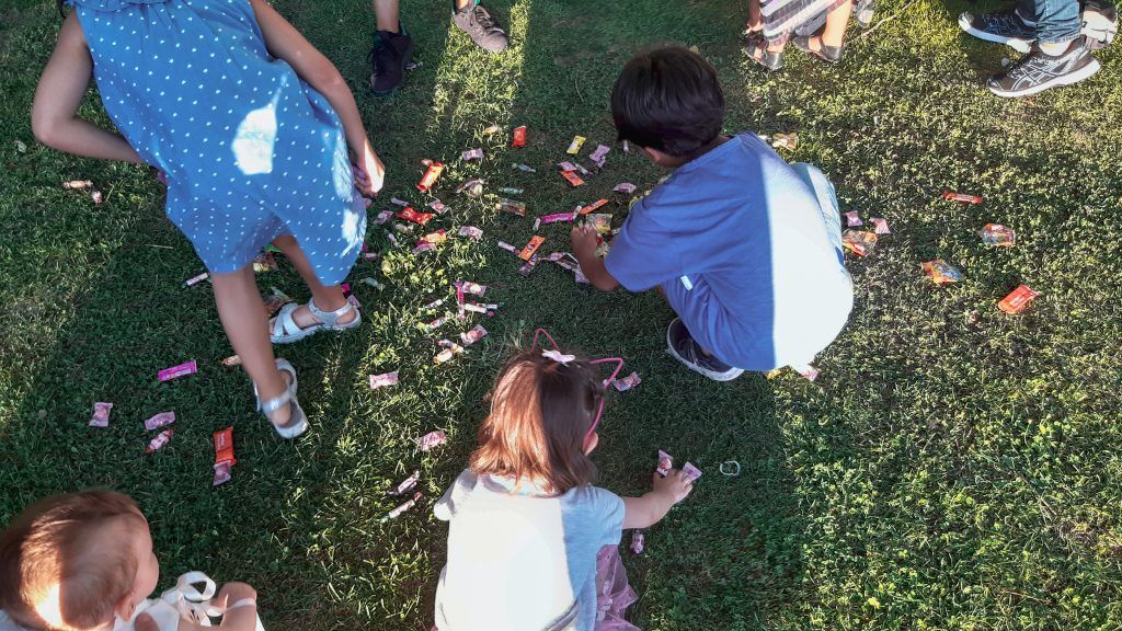 "Muchas chuches mamiii".