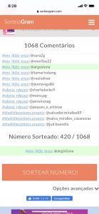 Finalista Instagram.