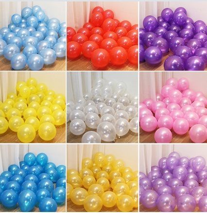 Globos para jugar, llenar de arroz, de agua o hacer manualidades. Imagen de Aliexpress.