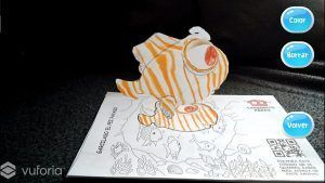 Cuaderno colorear mágico