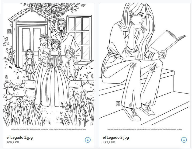 Dibujos Esther Gili.