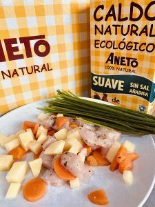 Ingredientes cortados