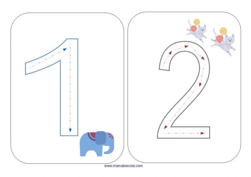 Números descargables