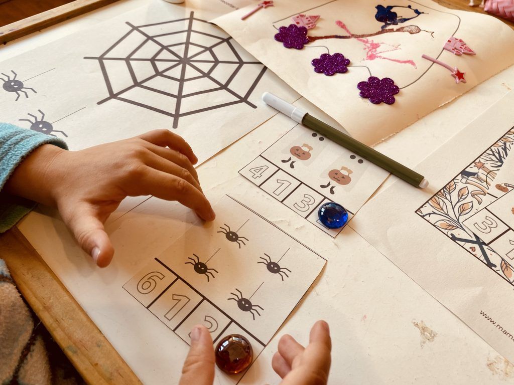 Contando con piedras