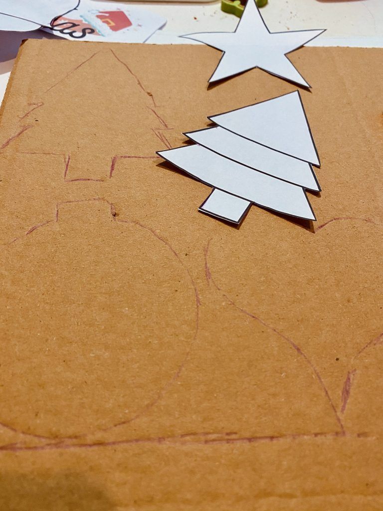 Repasar y recortar las imágenes del imprimible