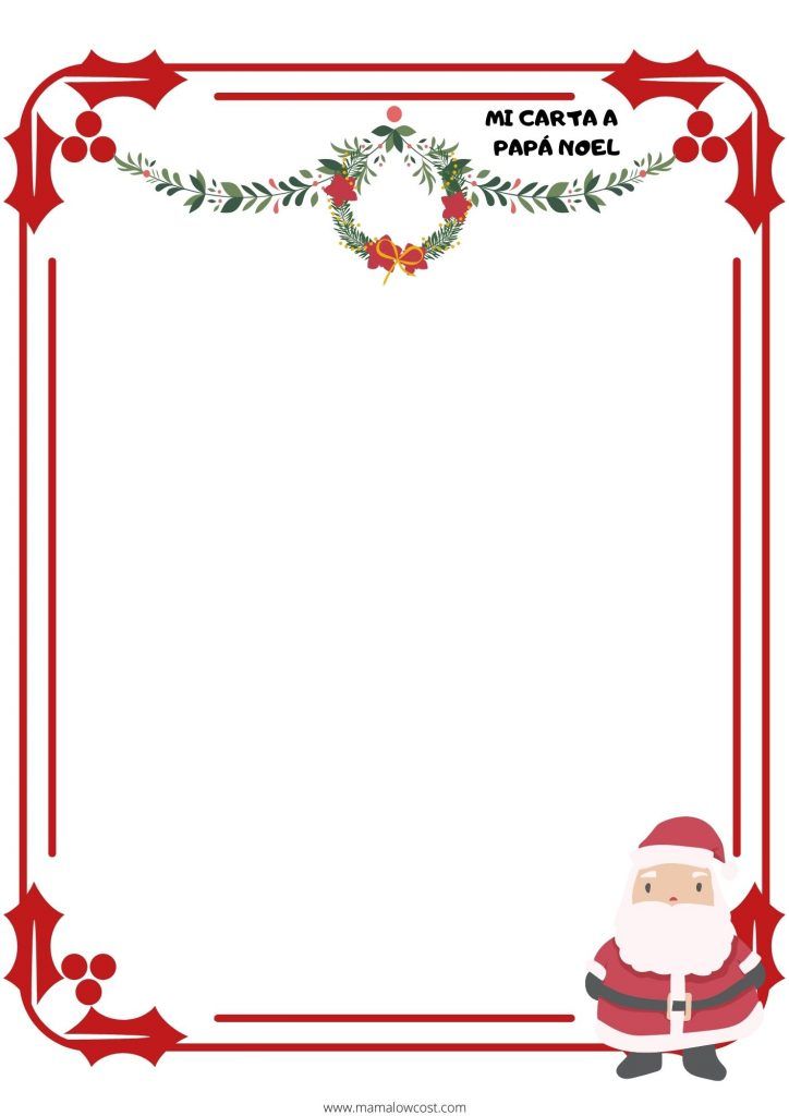 MI CARTA A PAPÁ NOEL