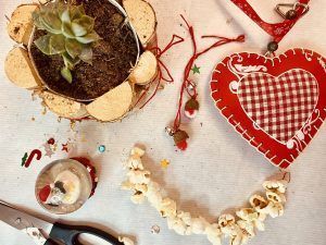 Manualidades con elementos naturales para hacer en Navidad