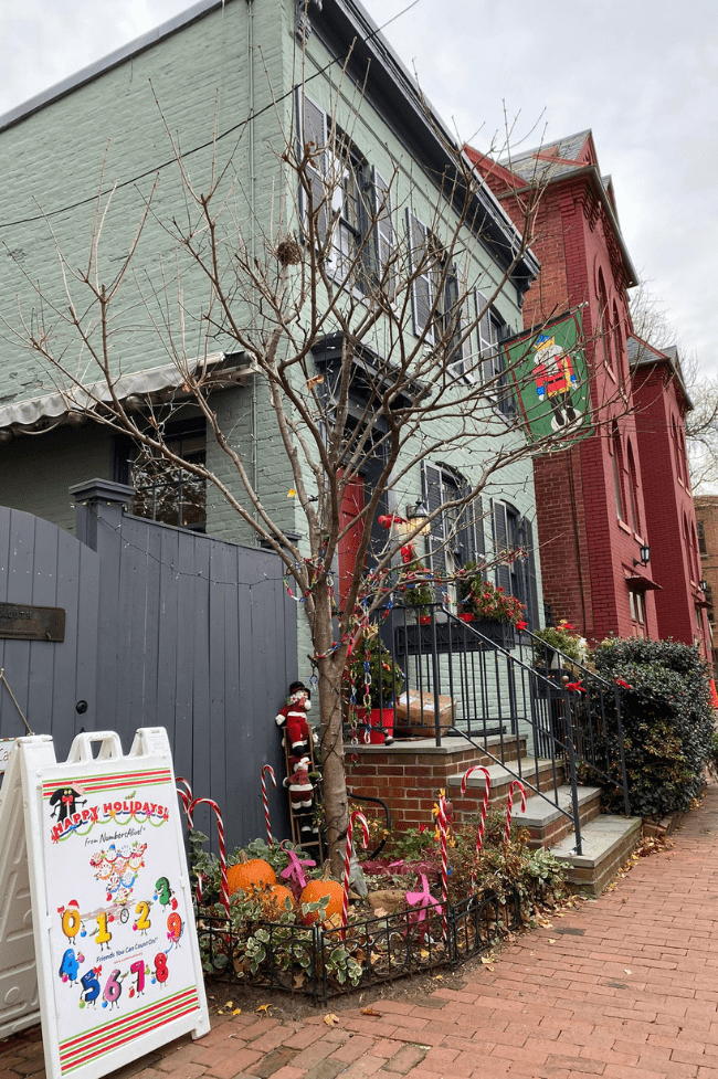Guardería decorada de navidad