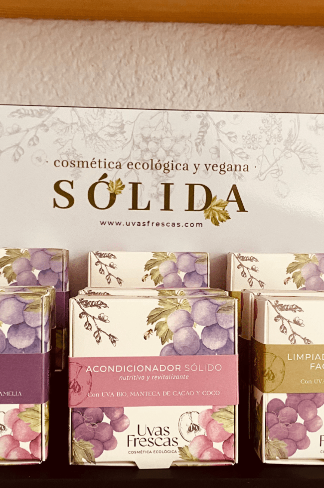 Cosmética sólida UVAS FRESCAS ideas regalo para san Valentin
