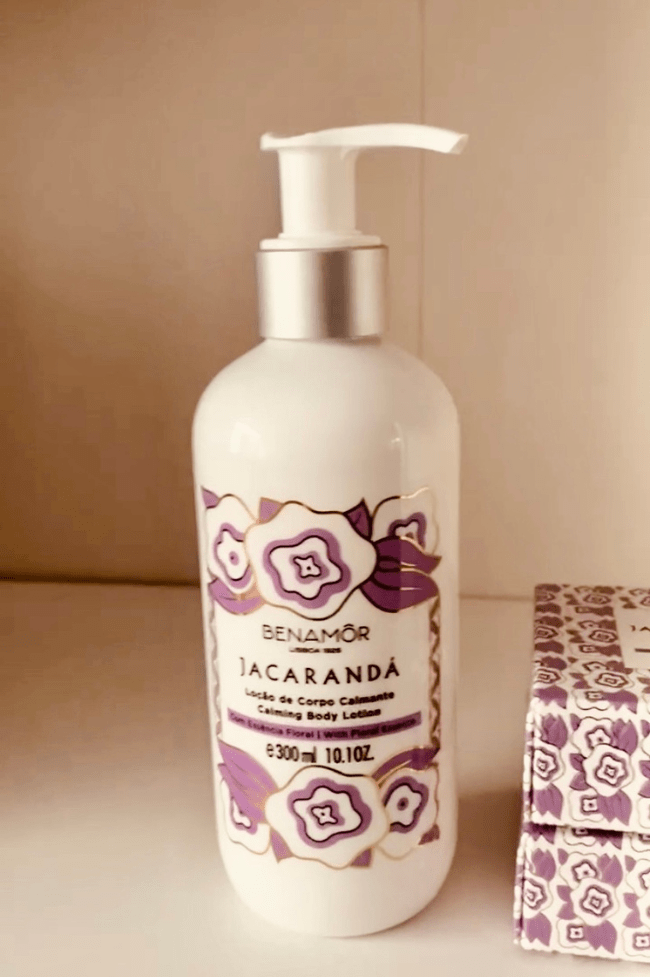 Loción de flores jacaranda