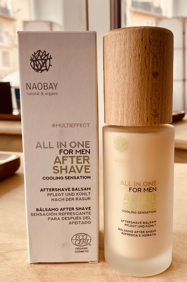 balsamo para despues de afeitar junto a su caja ideas regalo para san Valentin