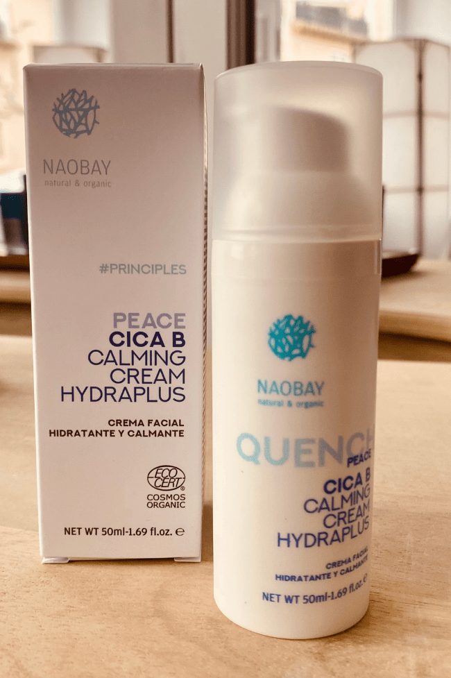 Crema hidratante y calmante