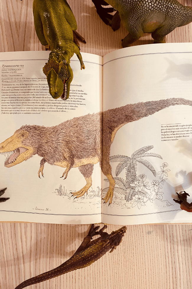 dibujo de tiranosaurio rex 