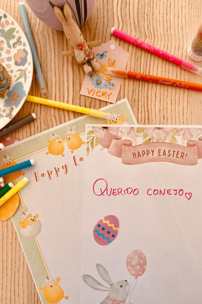 Cartas para IMPRIMIR DE PASCUA