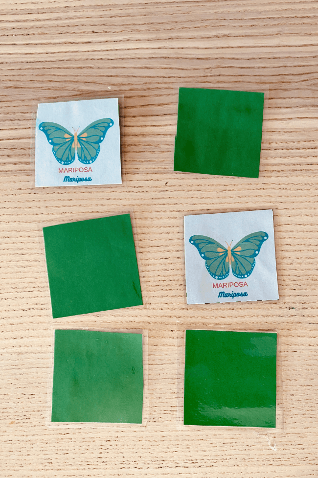 juego de memoria para imprimir y plastificar